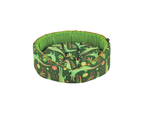 Pătuț câine CAZO Crocodile Vibe 50x46 cm verde Pătuț câine CAZO Crocodile Vibe 50x46 cm verde