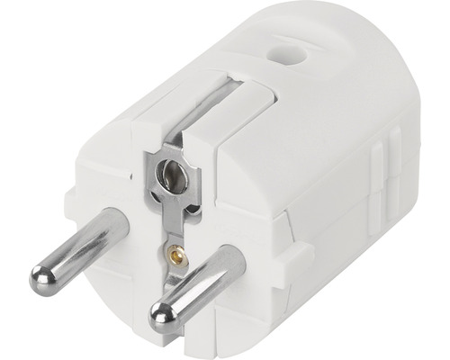 Ștecher cu contact de protecție pentru conectarea la curent