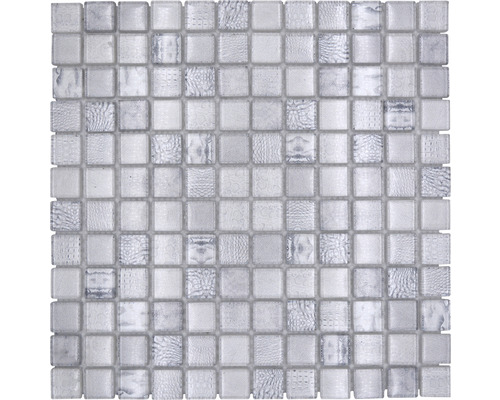 Mozaic sticlă XCM WL14 alb 29,8x29,8 cm