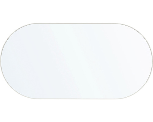Oglindă ovală pentru baie