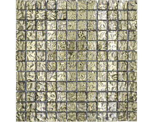 Mozaic sticlă XCM 8GO3 auriu 29,8x29,8 cm