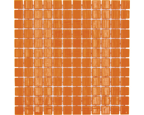Mozaic piscină sticlă VP25820PUR portocaliu 31,6x31,6 cm Placă de mozaic pătrată din sticlă