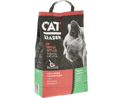 Așternut igienic pentru litieră pisici Cat Leader Odour Attack Fresh 5 kg