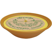 Lumânare parfumată cu citronella în vas de teracotă pentru exterior