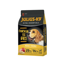 Hrană uscată pentru câini JULIUS-K9 Adult Vital Essentials cu păsări de curte și orez 12 kg-thumb-0