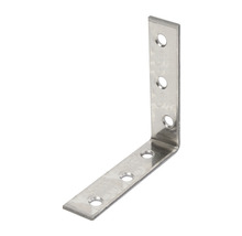 Conector unghiular metalic cu găuri de fixare