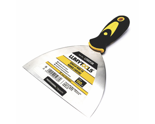 Șpaclu pentru zugrăvit Lumy Tools Profesional 150mm, mâner din plastic/cauciuc