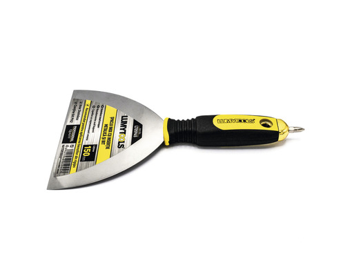 Șpaclu Lumytools cu inserție metalică și bit, 150 milimetri