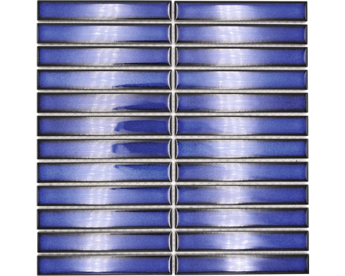 Mozaic piscină ceramic CG ST 240 albastru 29,6x30 cm Placă de mozaic ceramică, dreptunghiulară