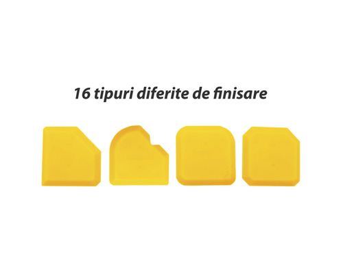 Set de instrumente pentru rosturi pentru 16 forme diferite de rosturi