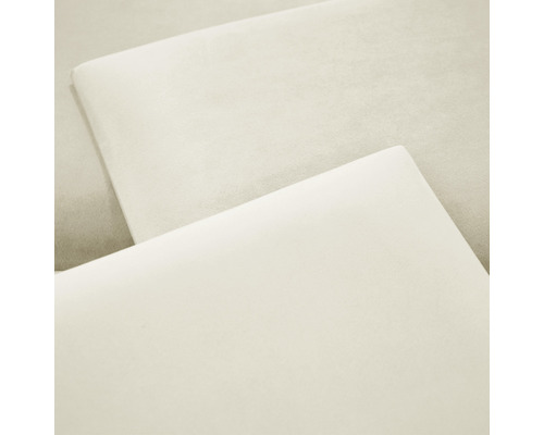 Prim-plan cu două țesături de tapițerie deschise la culoare