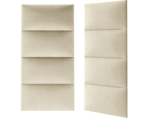 Două panouri de perete fonoabsorbante cu secțiuni dreptunghiulare