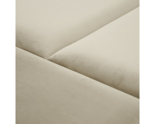 Prim-plan cu tapițerie cu cusături matlasate