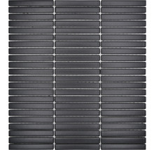 Mozaic piscină ceramic CG BBM 01 negru mat 28,2x30,8 cm