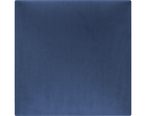 Panou tapițat pentru perete albastru închis 30x30 cm