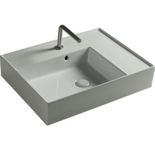 Chiuvetă ceramică dreptunghiulară cu baterie
