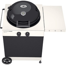 Grătar pe gaz Outdoorchef cu raft lateral și roți