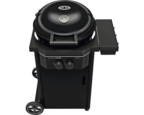 Grătar pe gaz Outdoorchef Davos 570 G cu role și raft lateral