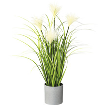 Plantă artificială cu inflorescențe în ghiveci
