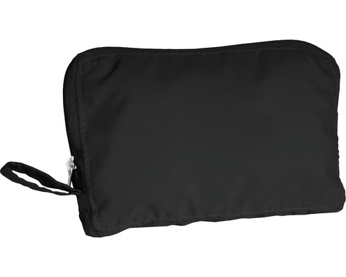 Geantă de depozitare neagră cu fermoar