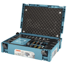 Valiză de scule Makita cu diverse biți și accesorii