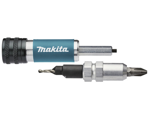 Logo Makita, suport de biți cu schimbare rapidă și burghiu