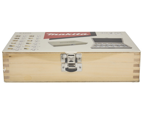 Set freze Makita în casetă de lemn