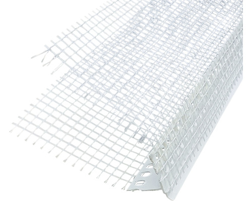 Profil de colț cu plasă pentru lucrări de tencuială