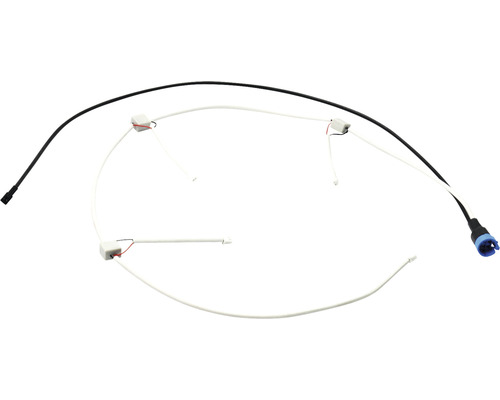 Ghirlandă luminoasă cu cablu de conectare și conectori