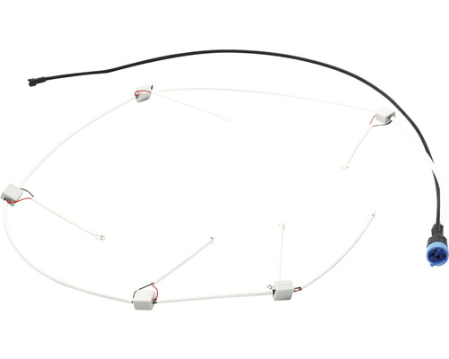 Ghirlandă luminoasă cu cablu și elemente de conectare