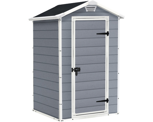 Magazie de grădină din plastic cu ușă