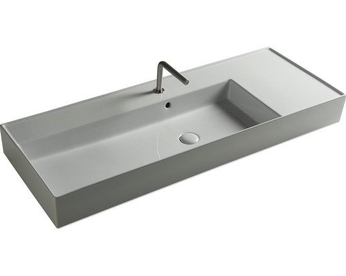 Chiuvetă din ceramică sanitară cu baterie