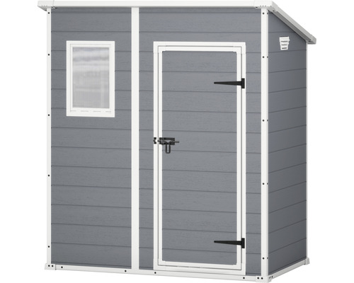 Cabină de grădină cu fereastră și ușă