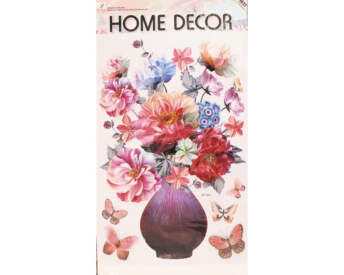 Sticker Home Decor vază cu flori 33x60 cm