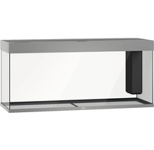 Acvariu Juwel Rio 240 cu iluminare LED, pompă, filtru, încălzitor, fără dulap inferior gri