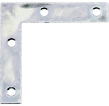 Conector unghiular din metal cu găuri de fixare