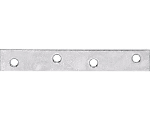 Conector plat tip plăcuță Alberts 100x15x1,75 mm, oțel zincat galben-0