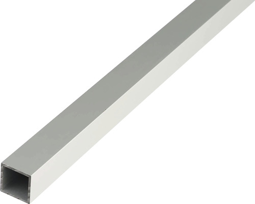 Țeavă aluminiu pătrată Alberts 30x30x2 mm, lungime 1m Țeavă pătrată din aluminiu