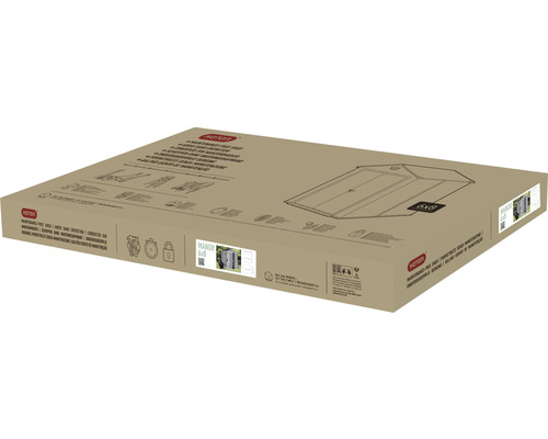 Ambalaj căsuță de grădină Manor 6x8