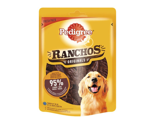 Snack pentru câini Pedigree Ranchos cu pui 70 g