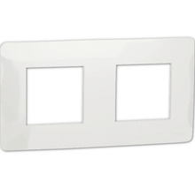 Ramă aparataje Schneider Unica Studio 2 module, alb