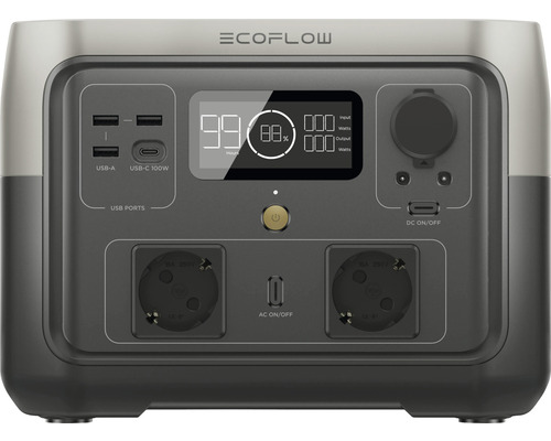 Stație portabilă acumulatori EcoFlow River 2 Max 512Wh | HORNBACH