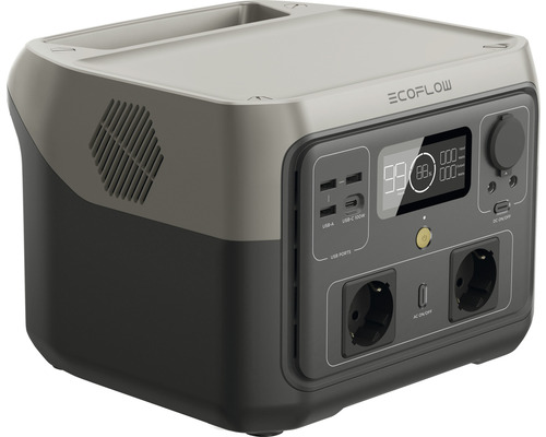 EcoFlow Powerstation cu diverse porturi