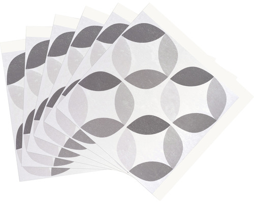 Mai multe plăci de vinil cu model geometric