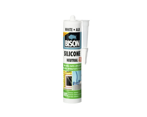 Silicon neutral Bison alb 280 ml