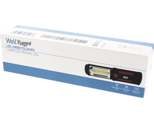 Ambalajul unei lămpi de lucru cu LED Well Rugged