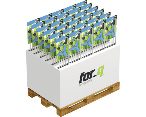 Paletă cu pistol de grădină și stropitor de gazon for_q