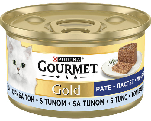 Conserva Purina Gourmet Gold cu ton pentru pisici