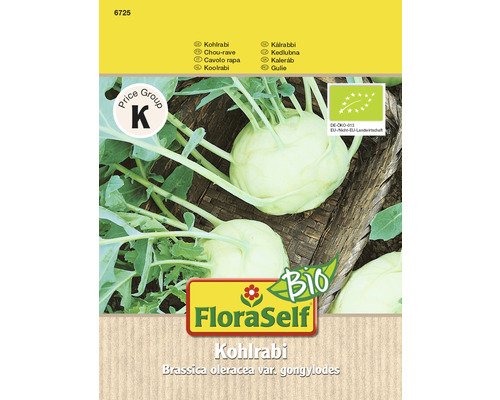 Bio FloraSelf Semințe de gulie Kohlrabi