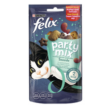 Snack pentru pisici PURINA Felix Party Mix Seaside 60 g-thumb-0